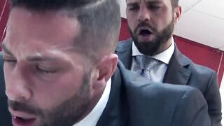 Classy Hector De Silva doggystyle fucking executive hunk
