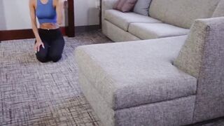 Tattooed stepmom Abby Lee Brazil doggystyle banged after BJ