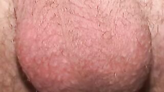 Hot jock masturbates his cock and sprays cum after interview