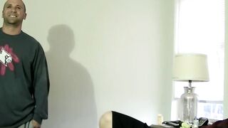 Ass fucking hunk dick licked by mature homo before anal