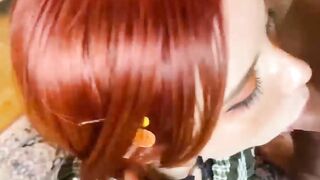Babe Fucked Hard Doggystyle and Cum in Mouth Homemade