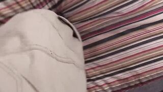 Hunk takes erotic shower before intense solo masturbation