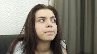 Teen Emily Mayers ass drilled after passionate dick blowing