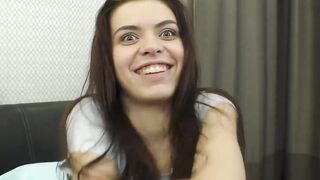 Teen Emily Mayers ass drilled after passionate dick blowing