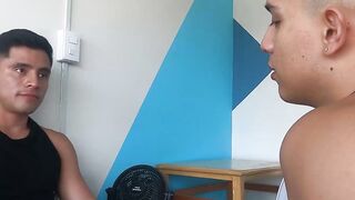 LatinoJuice.com - Brandon Ley & Jaciel O - Seductive latino Brandon Ley wants my giga