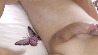 GILF porn star Lacey Starr gets her face tattooed on a fan cock