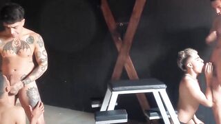 LatinoJuice.com - Cain Gomez & Angel Crush & Axel Yerel & Enrique Mudu - Straight Lat