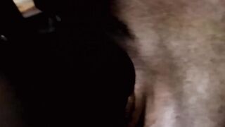 Big dicked Joel gets railed hard by a big black dick until cumshot on ass