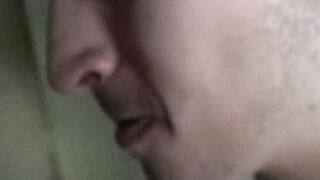 LatinoJuice.com - Ross - Slender gay Ross stuffed his mouth with an enormous cock for