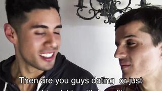 LatinoJuice.com - Dave & Nicolas & Francis - Latino Nicolas and Francis showered with