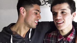 LatinoJuice.com - Dave & Nicolas & Francis - Latino Nicolas and Francis showered with