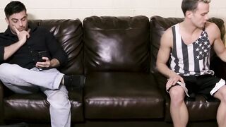 StepsonXXX.com - Sean Duran & Kenny Cox - Gym rat dude Sean Duran jostles his meaty b