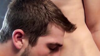 Cock smoke blowing and dick sucking by hotties Austin Ried and Patrick Kennedy