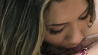 Anna Claire and two more babes get wild by fucking each other