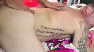 Mesmerizing shemale gets her dick sucked before hard fuck