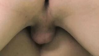 Cute teen Levon Meeks moans during sex after intense kissing