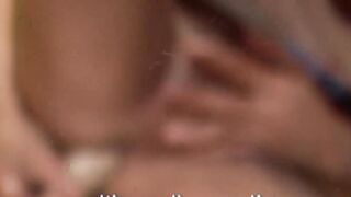 Latino twink ass played by huge dildo before passionate BJ
