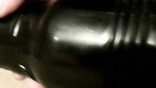 Irresistible stud Devin toying and tugging his big cock