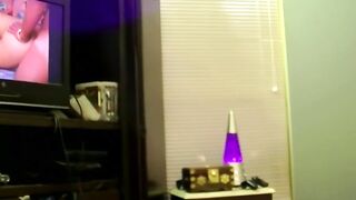 Young American strokes his dick and cum blasts