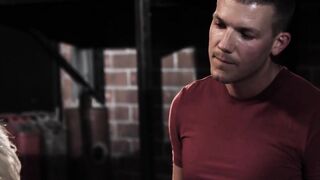 Natural tits MILF Lisey Sweet gets facial from kinky stepson