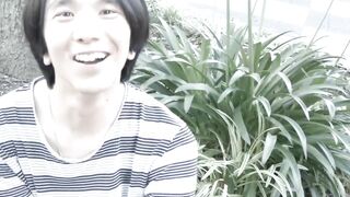 Youthful Japanese twink Fuji structures sixtynine before buttcentric fuck