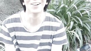Youthful Japanese twink Fuji structures sixtynine before buttcentric fuck