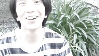 Youthful Japanese twink Fuji structures sixtynine before buttcentric fuck