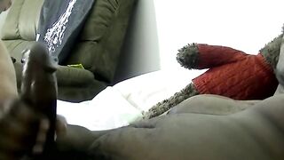 Horny mature BBC James gets cock sucked until big cumshot