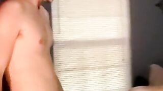 Big dicked Blaze mouth fucks freaky dick rider Joe