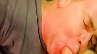 Homo Taz thrusts his dong in Joes big mouth like a pro