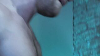 Handsome jock Brent Corrigan ass stretched after wet rimming