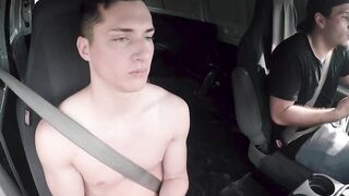 StepsonXXX.com - Logan Cross & Zane Williams - My horny stepbro Zane WIlliams takes m