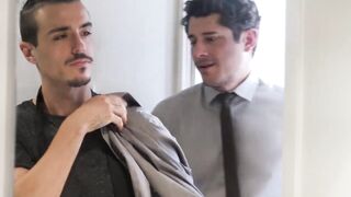 DaddiesPorno.com - Rocky Vallarta & Sean Peek - Stepdaddy helped me prepare for my in