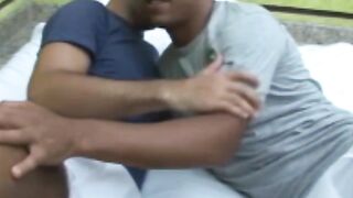 BareBrazil.com - Fabio & Yuri - Fabio beats Yuri in arm wrestling and dares him to su