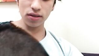 Horny amateur receives wet rimming before a hardcore fuck