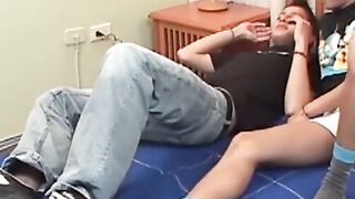 Latino twink loves anal and eagerly awaits massive cum spray