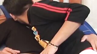 Latino twink loves anal and eagerly awaits massive cum spray