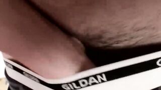 Straight skater dude Sean Johansen wanks his fat meat