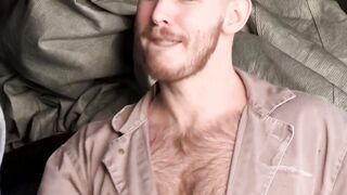 Sexy Roman Daniels sucked a big fat cock in a deep anal fucking by hairy Spencer Whit