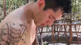 LatinoJuice.com - Cain Gomez & Robert - Handsome jock Robert breeds inked Latino Cain
