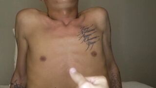 Kinky Asian twink gets passionate handjob from horny buddy