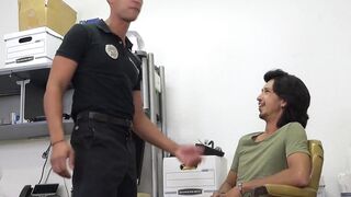 Perps4Sale.com - AJ Sloan & Rave Harddick - BBC jock officer AJ Sloan blows and rims