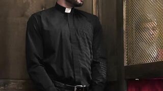 I felt holy and cleansed after priest Jack Aries cums inside my butt