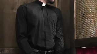 I felt holy and cleansed after priest Jack Aries cums inside my butt