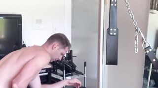 I let hunk daddy Dallas Steele stretch my ass hole for his big cock