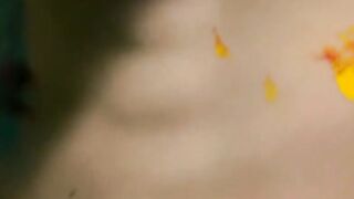 Thin twink sweethearts trade sensual caresses until spilling cum