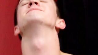 Big Dick Twink receives a paddle to the ass and a raw fuck