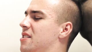 Healthy daddy bores his stepson with hard crude fucking