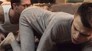 My sweet ass hole was severely stretched thanks to Jacob Armstrongs fat penis