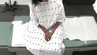 Ebony housewife meets with a horny Doc